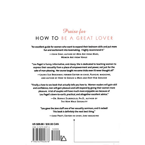 Product: How to Be a Great Lover