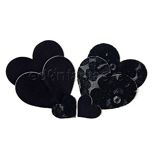 Product: Black heart pasties