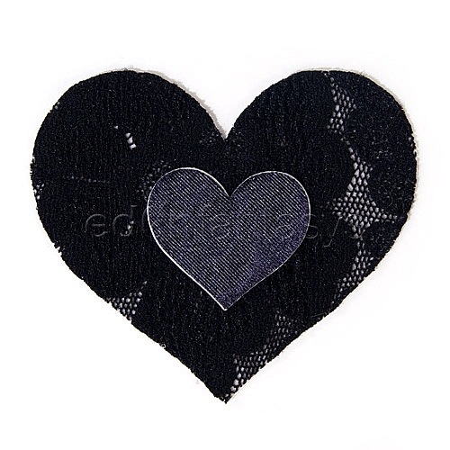 Product: Black heart pasties