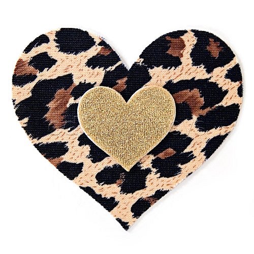 Product: Leopard heart pasties