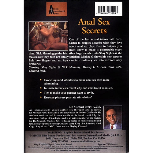 Product: Anal Sex Secrets