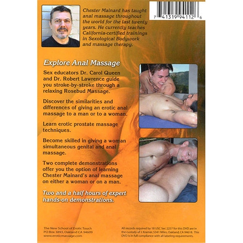 Product: Anal Massage for Relaxation and Pleasure