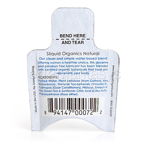 Product: Sliquid organics natural