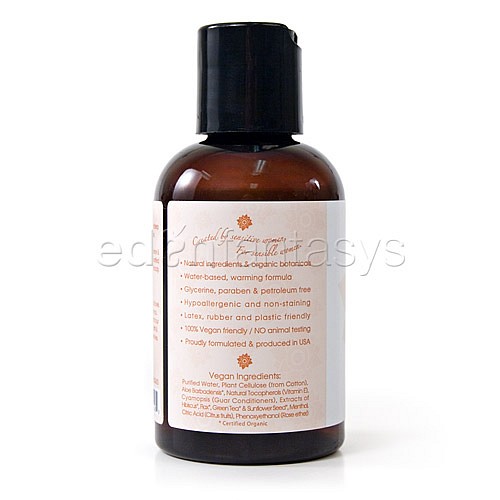 Product: Sliquid organics warming
