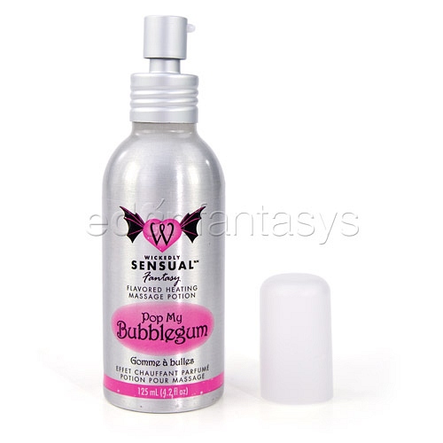 Product: Wickedly sensual flavored massage potion