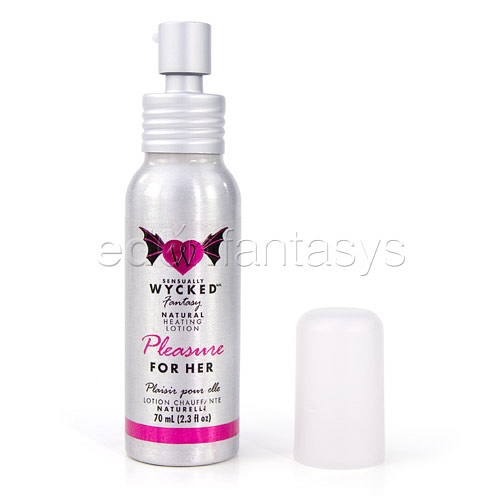 Product: Sensually wycked heating lotion for her