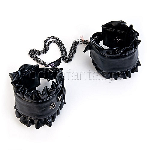 Product: Good girl bad girl wrist cuffs