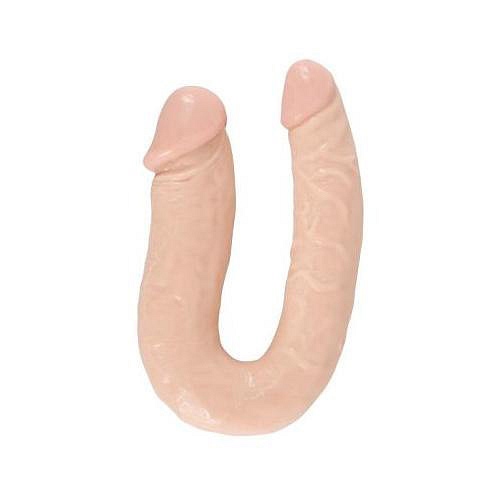 Product: C-shape realistic dual dildo