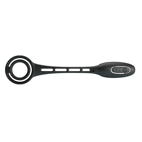 penis sleeve plug Pretty Love Penis Sleeve With Anal Plug (Transparent) - Anal plug with penis  sleeve main image 1