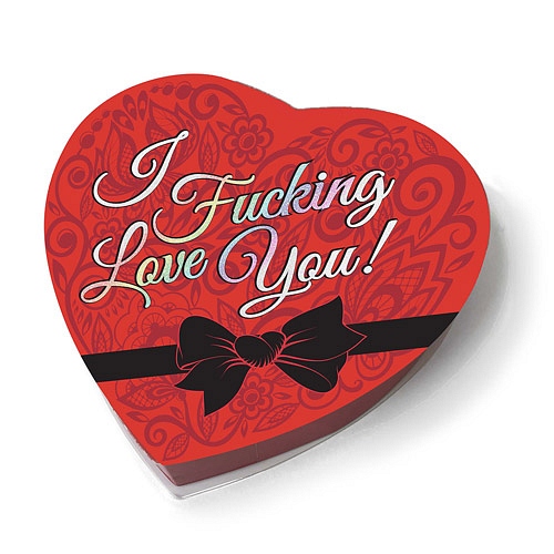 Product: I fucking love you heart chocolates