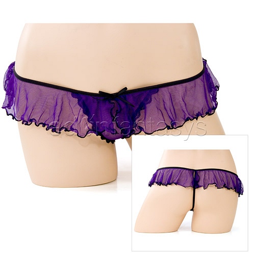 Product: Ruffled trim g-string