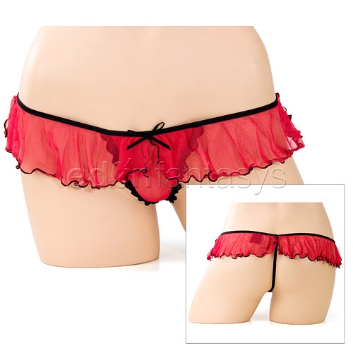 Product: Ruffled trim g-string