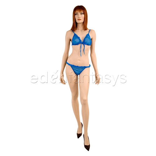 Product: Turquoise bralette with panty