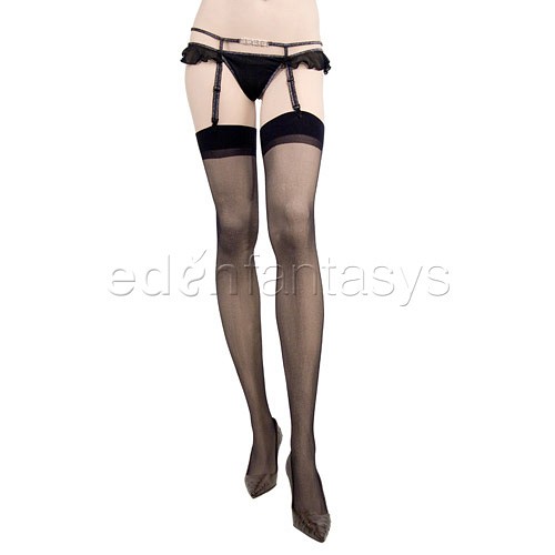 Product: Rhinestone babe garter set
