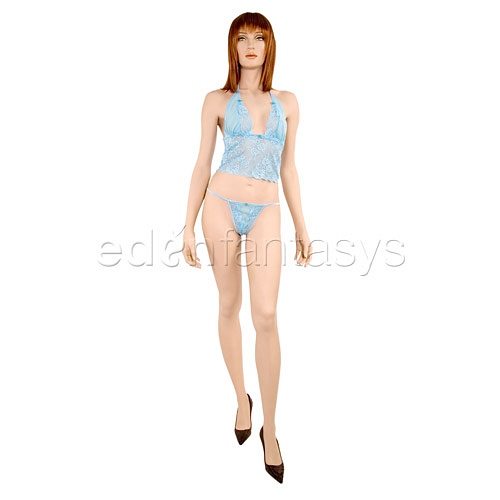 Product: Blue mist bralette and thong