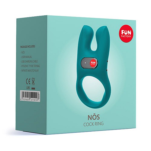 Nos by Fun Factory - Buy a Penis ring with clit stimulator at EdenFantasys Nos by Fun Factory - Buy a Penis ring with clit stimulator at EdenFantasys