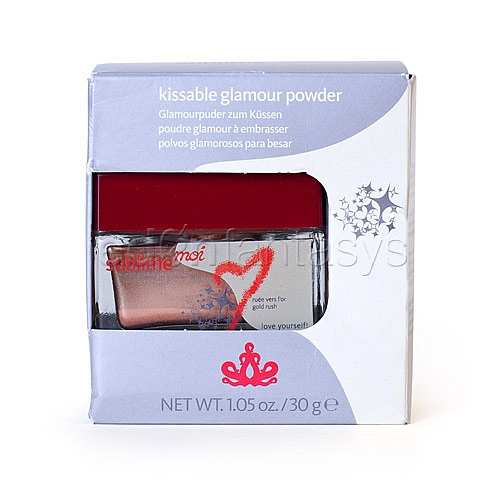 Product: Kissable glamour powder