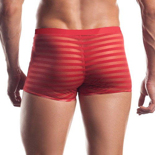 Product: Striped mesh boxer