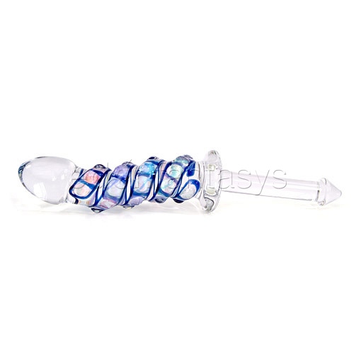 Product: Rainbow ribbed G-spot shaft
