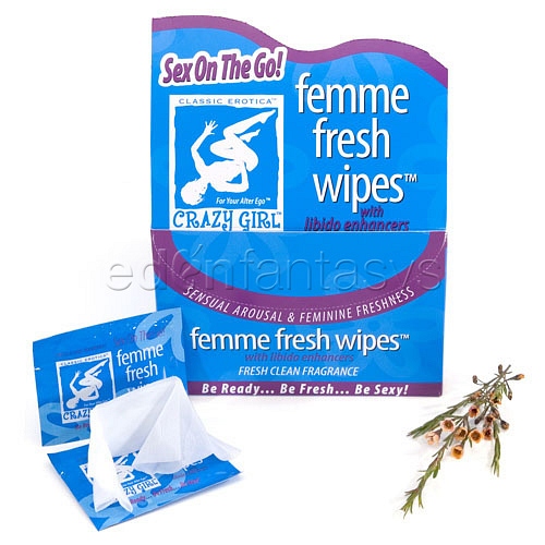 Product: Crazy girl fresh wipes