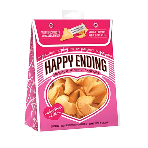 Product: Happy ending fortune cookies valentines edition