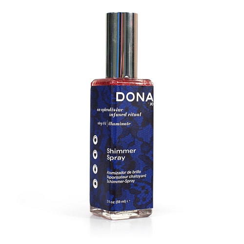 Product: Dona shimmer body spray