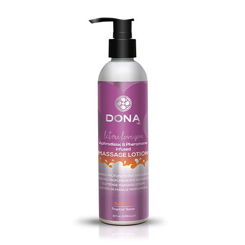 Product: Dona scented massage lotion Sassy