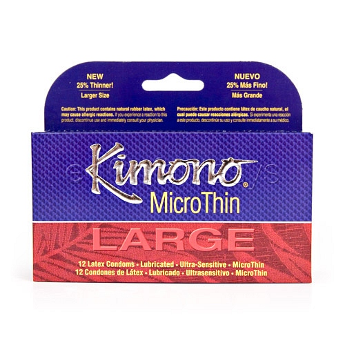 Product: Kimono MicroThin Large (12 PACK)