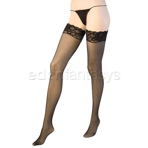 Product: Lace top thigh high