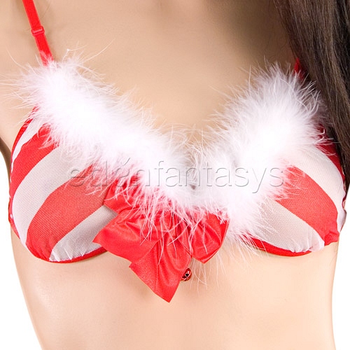 Product: Candy cane bra set