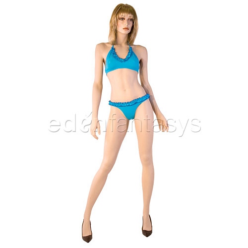 Product: Ruffle halter bra set
