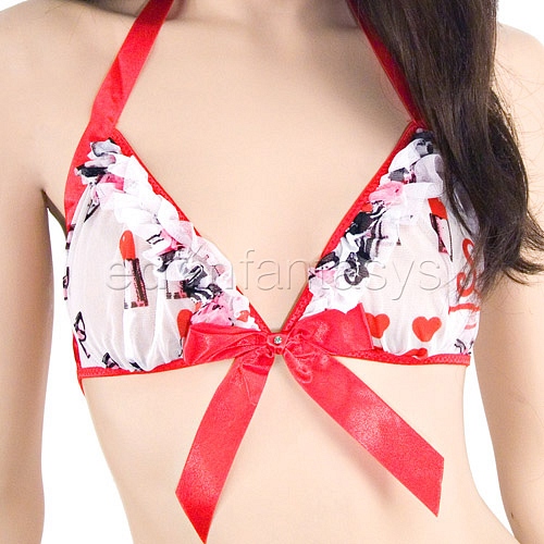 Product: Retro valentine bra with panty