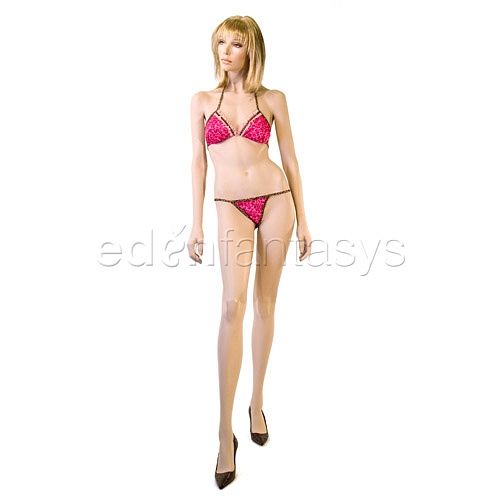 Product: Velvet leopard bikini