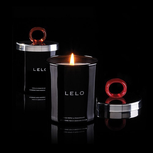 Product: Flickering touch massage candle