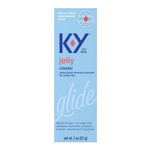Product: K-Y jelly personal lubricant