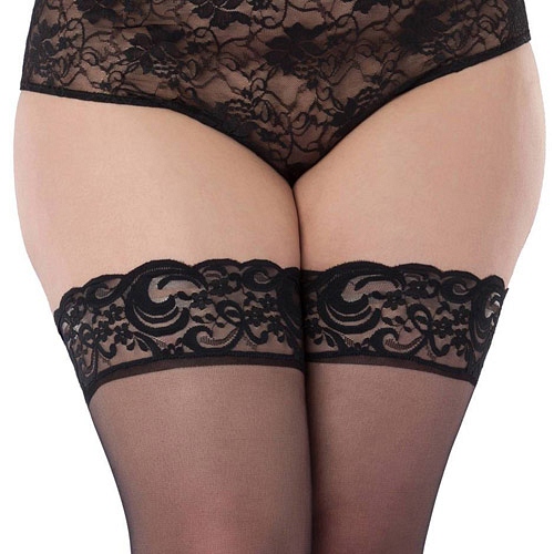 Product: Lace top hold up stockings