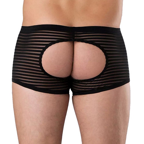 Product: Stripe mesh boxer