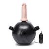 Vibrating sexercise ball with dildo View #1