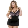 Curve leopard chemise set View #1