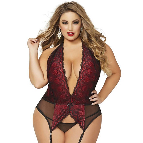 Product: Deep plunge camigarter queen