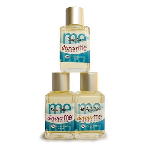 Product: Holiday devour me lickable body oil