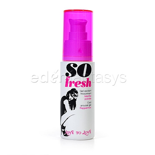 Product: So fresh cool arousal gel