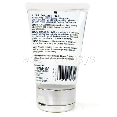 Product: Lube de luxe gel