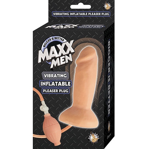 Product: Maxx men vibrating inflatable pleaser  plug