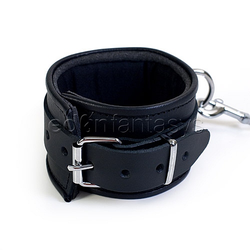 Product: Chained leather ankle cuffs