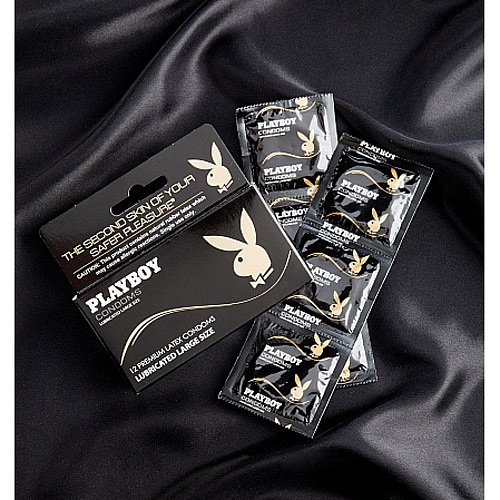 Product: Lubricated large condoms
