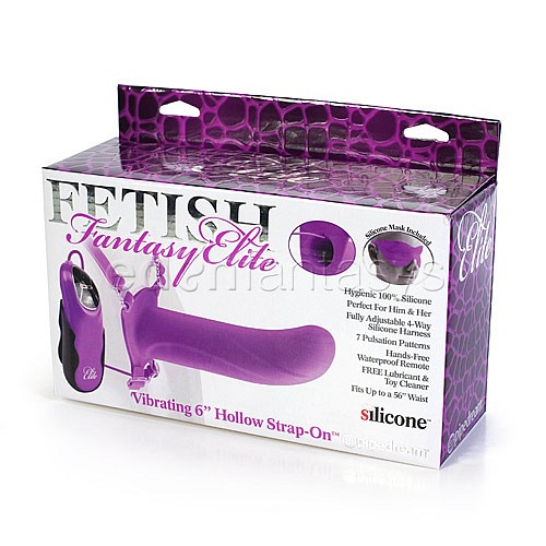 Fetish Fantasy Elite vibrating 6" strap-on - Harness and dildo sets -  EdenFantasys