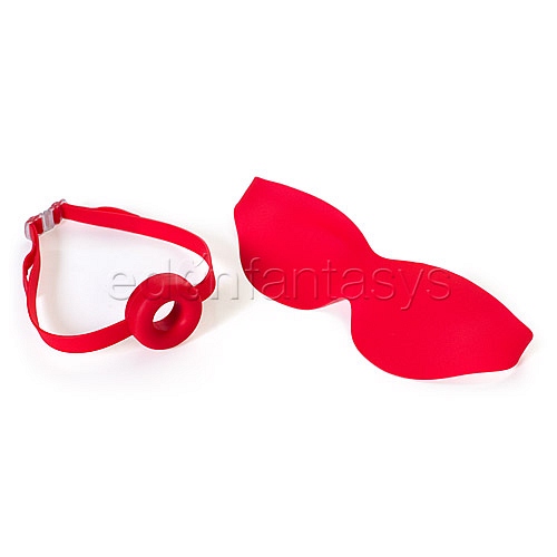 Product: Fetish Fantasy Elite large open-mouth gag and mask