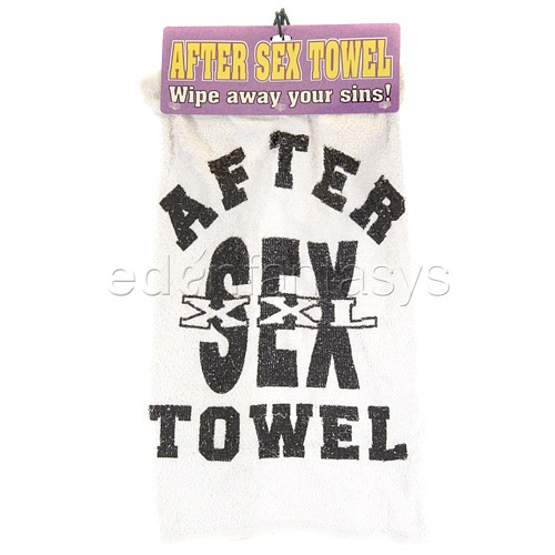 Product: After sex towel (carded)