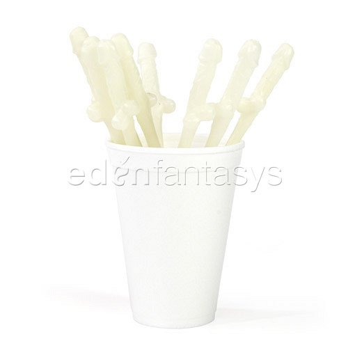 Product: Dicky sipping straws glow in the dark